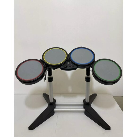 Rock Band Wired Drum Set Model 822148 Playstation PS2 PS3 No Foot Pedal | Tested - Picture 1 of 9
